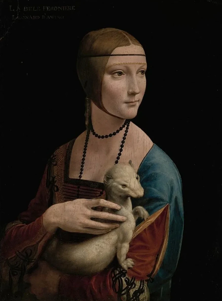 Lady with an Ermine Portrait of Cecilia Gallerani (ca.1473 1536)