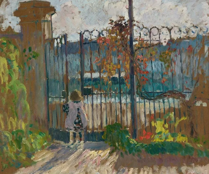 Lagny, Nono La Grille Du Jardin