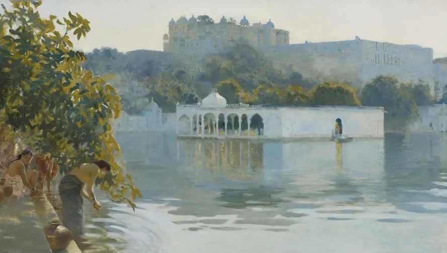 Lake At Oodeypore, India