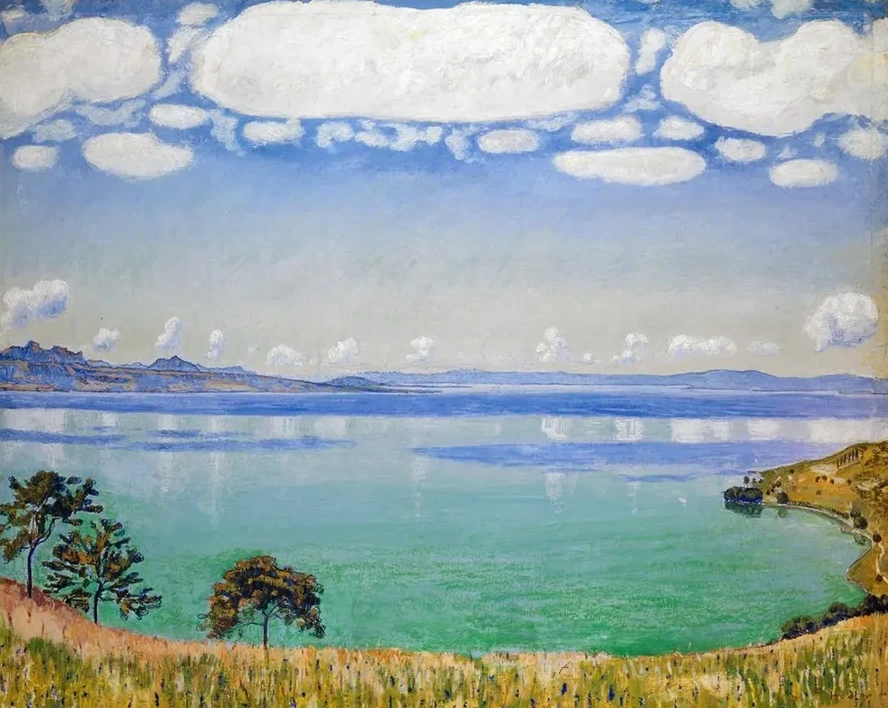 Lake Geneva From Chexbres