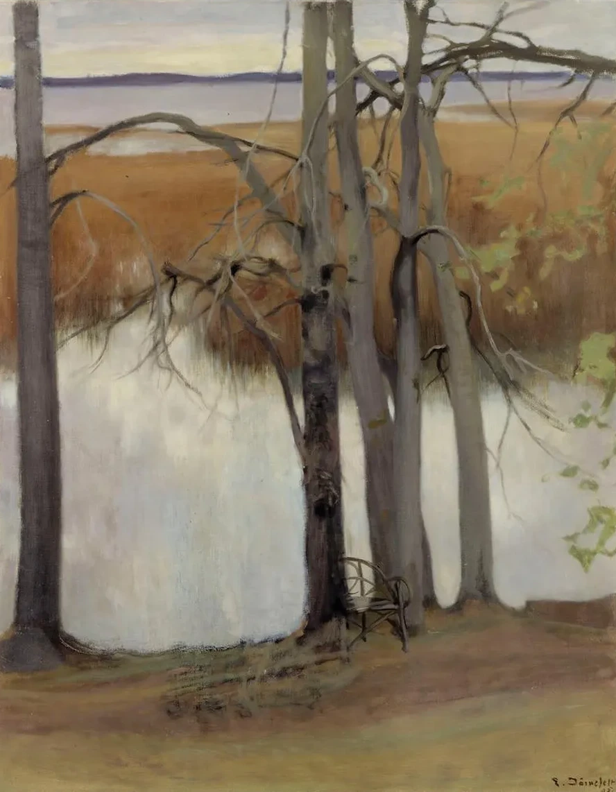 Lake Shore with Reeds