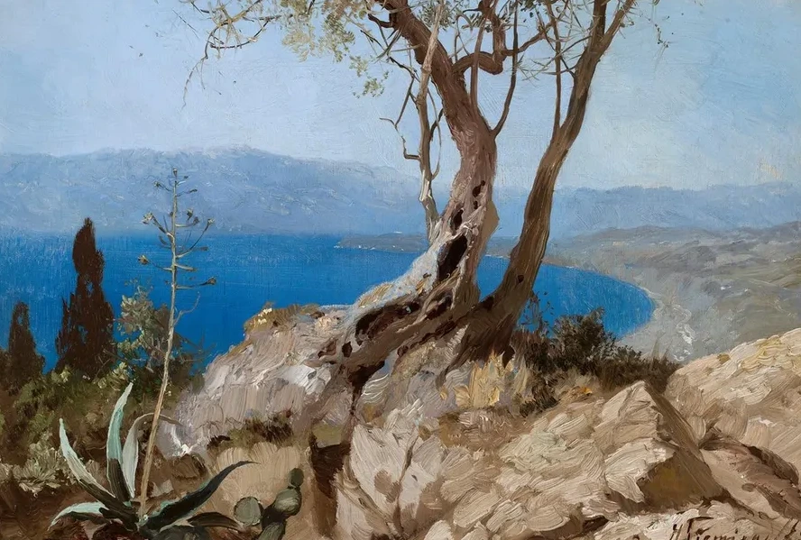 Lake View with Rocky Edge (harbour View with Rocky Edge)