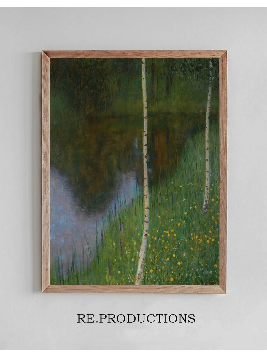 Lakeshore With Birches