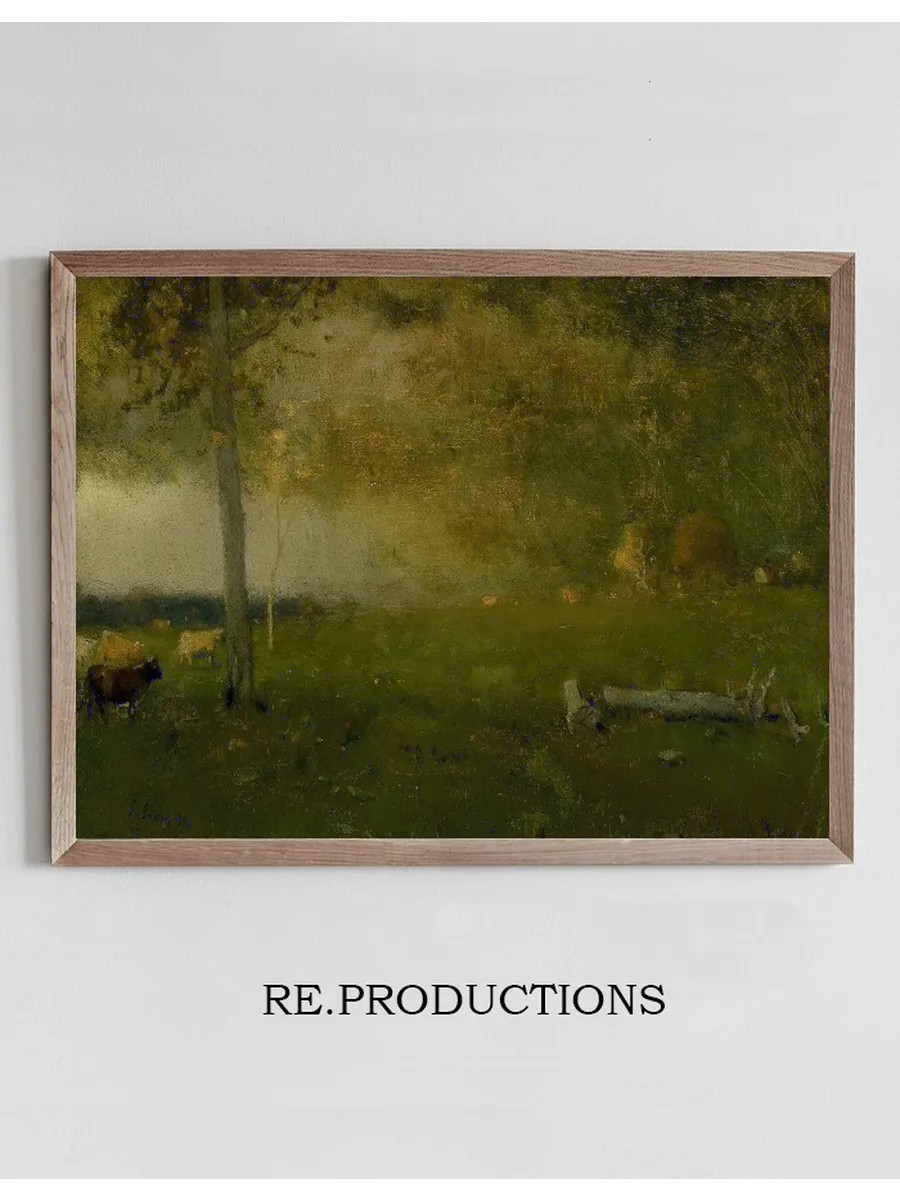 Landscape (Cattle in Storm)