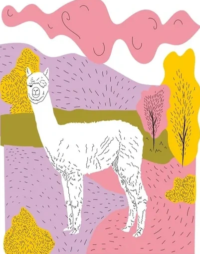 Landscape Alpaca 1