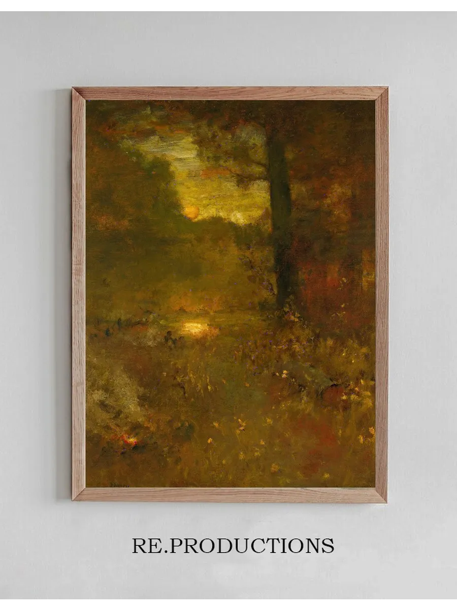 Landscape At Sundown The Close Of Day (The Veteran's Return)