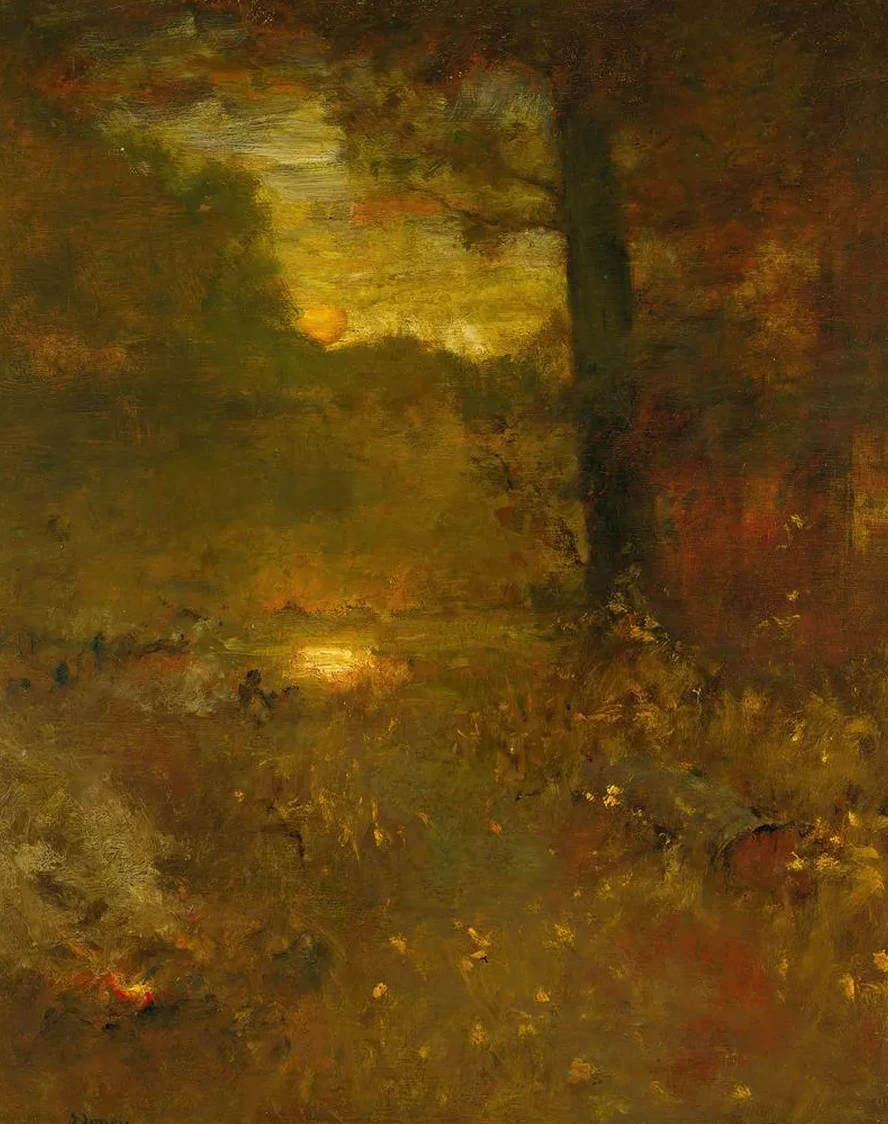 Landscape At Sundown The Close Of Day (The Veteran's Return)