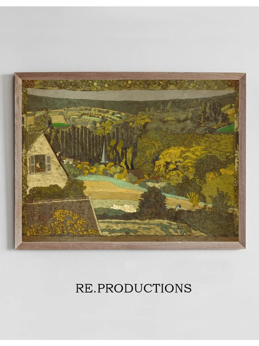 Landscape Window Overlooking the Woods