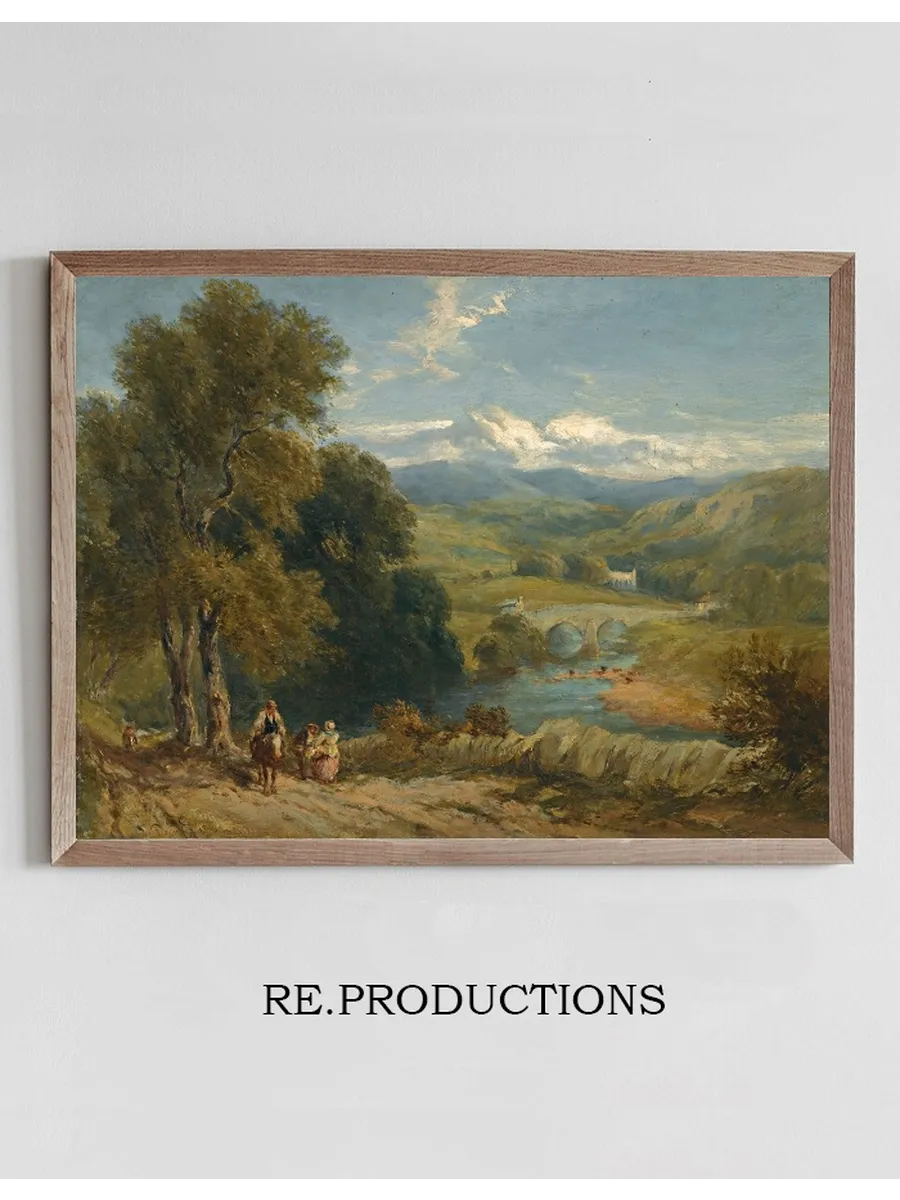Landscape With A Distant View Of Bolton Abbey, Yorkshire, And The River Wharfe