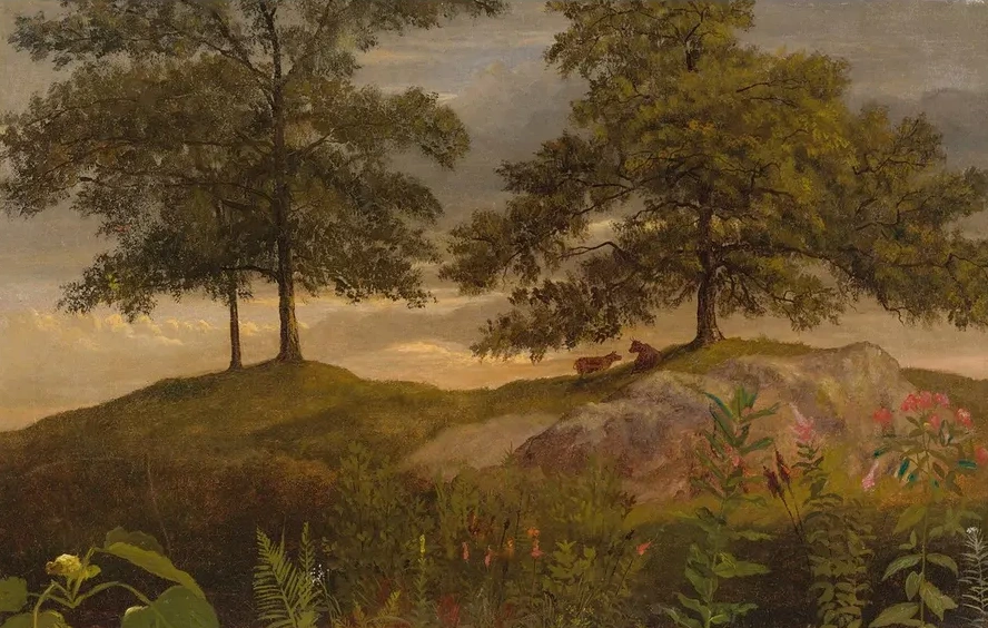 Landscape With Cows
