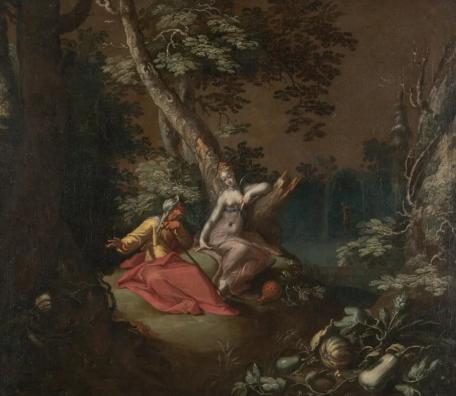 Landscape With Vertumnus Andpomona