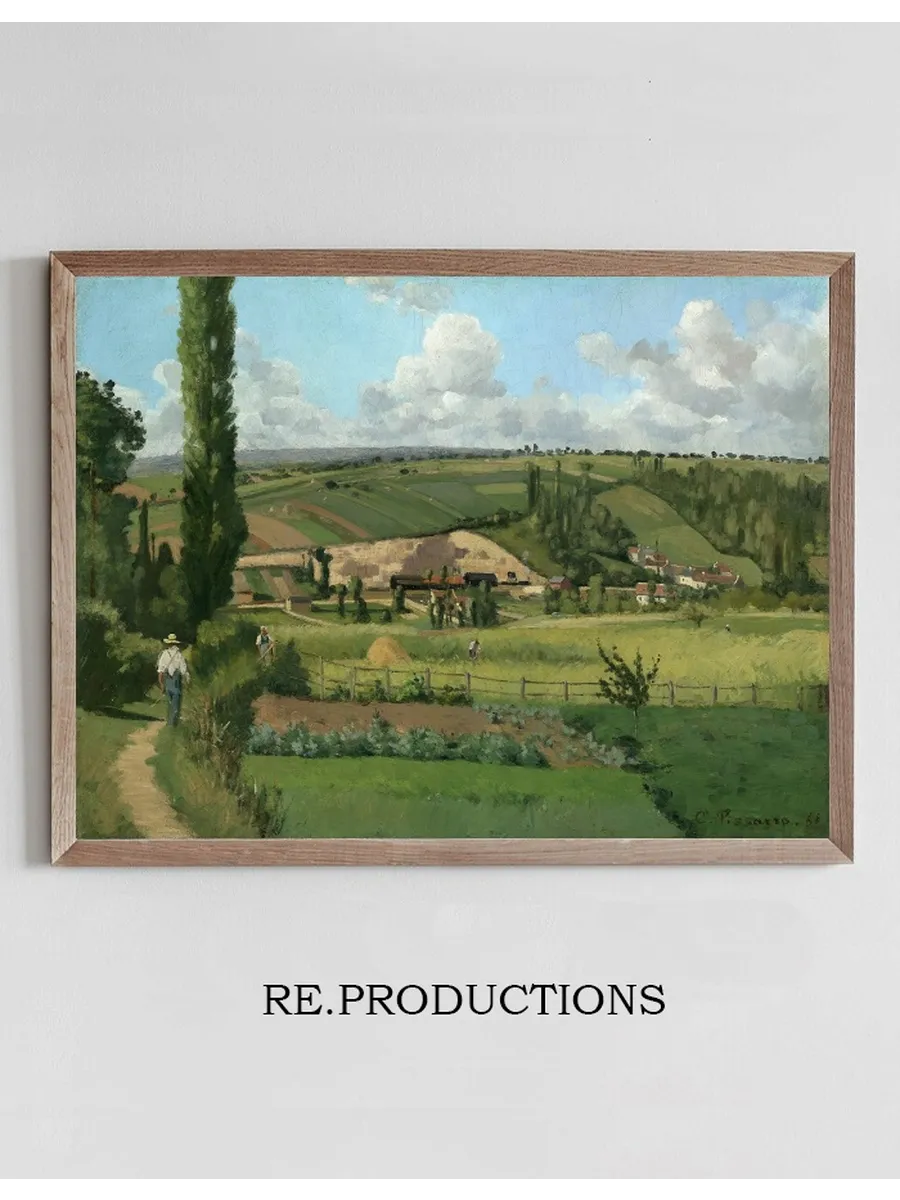 Landscape at Les P tis,Pontoise