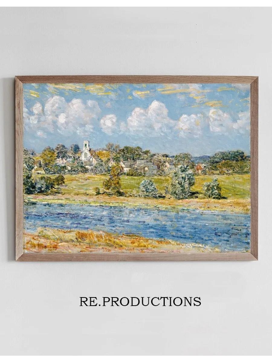 Landscape at Newfields, New Hampshire