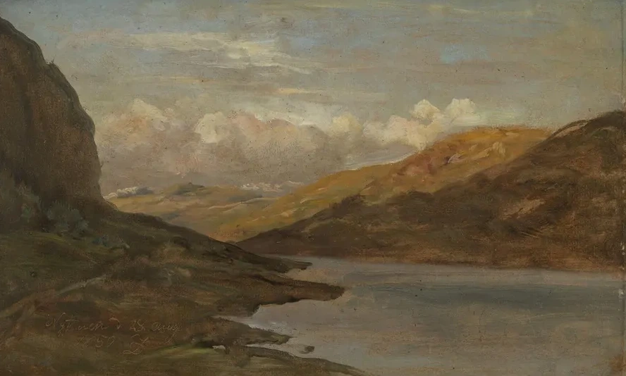Landscape at Nystuen in Filefjell