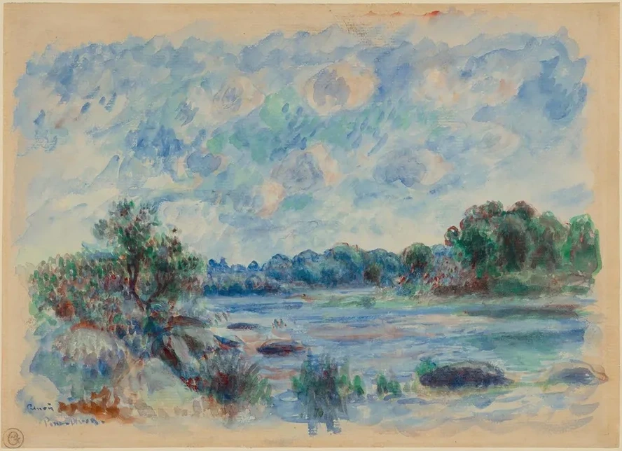 Landscape at Pont - Aven