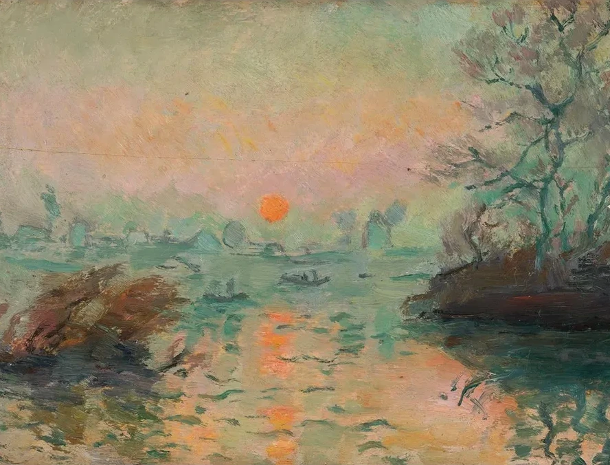 Landscape at Sunset