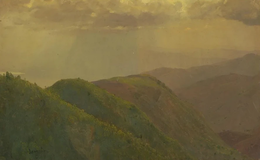 Landscape in Jamaica, West Indies