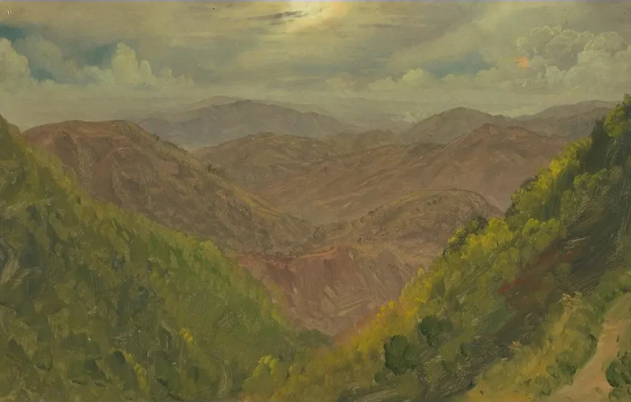 Landscape in Jamaica, West Indies