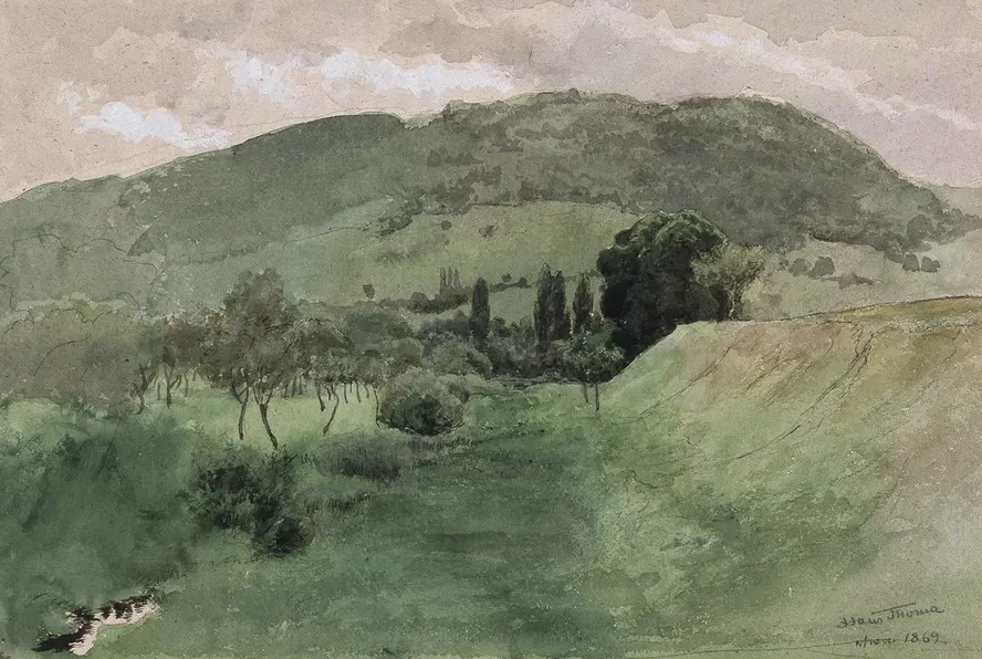 Landscape in the Black Forest