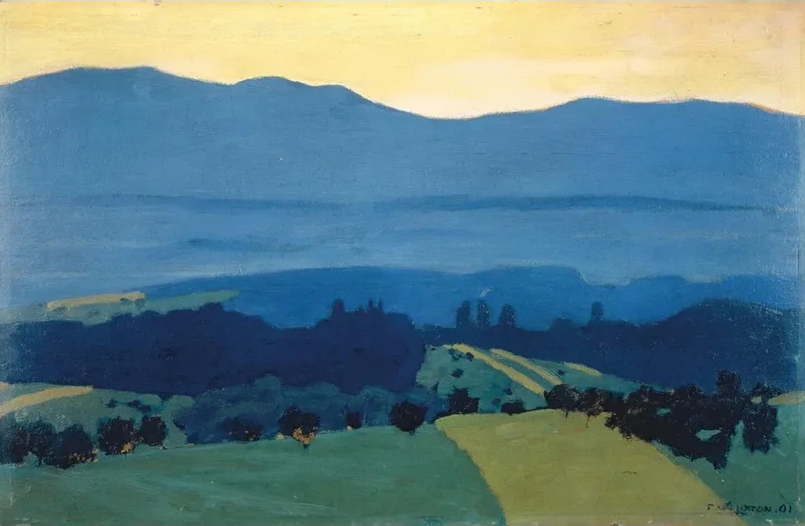 Landscape in the Jura Mountains Near Romanel
