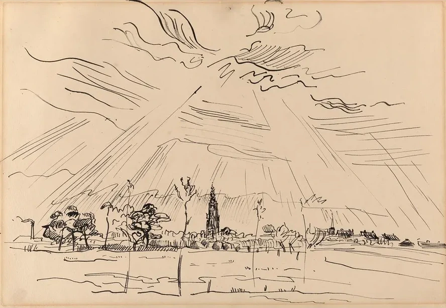 Landscape Near Amersfoort