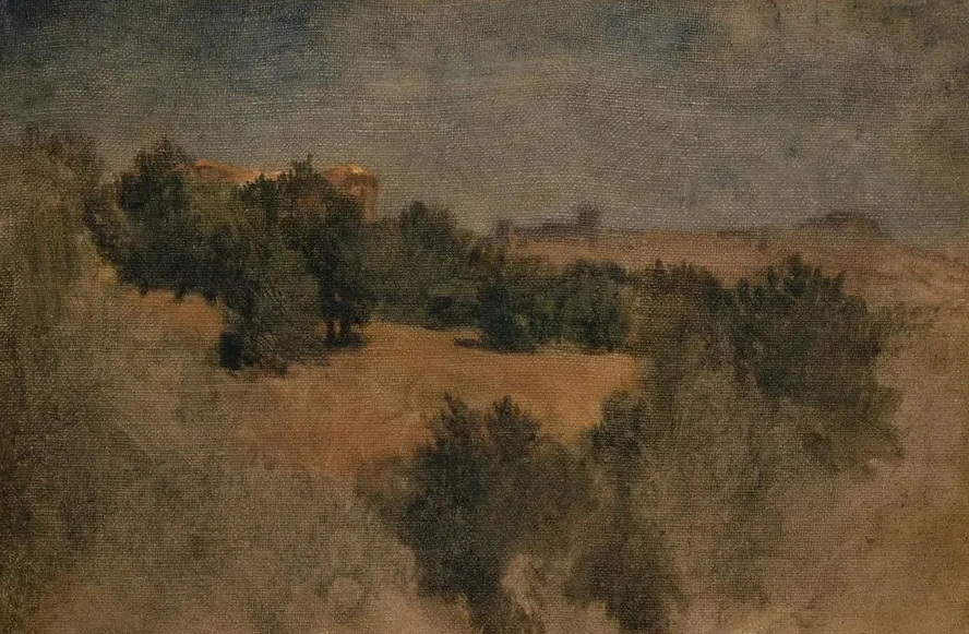 Landscape Near Palestrina