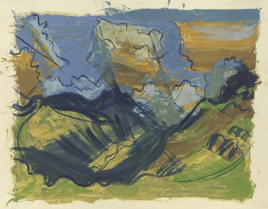 Landscape Near the Scheerhorn