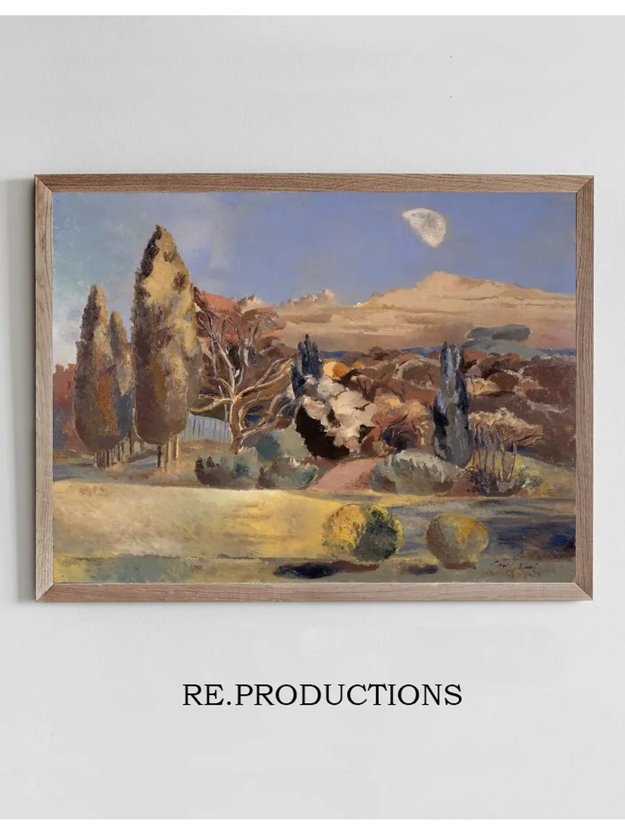 Landscape of the Moon's First Quarter