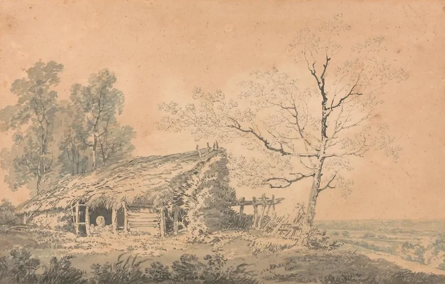Landscape with Barn