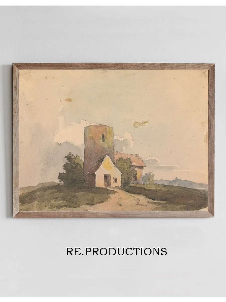 Landscape with Building Structure