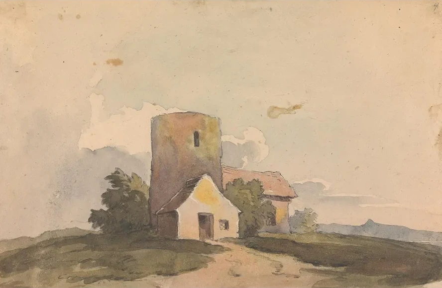 Landscape with Building Structure