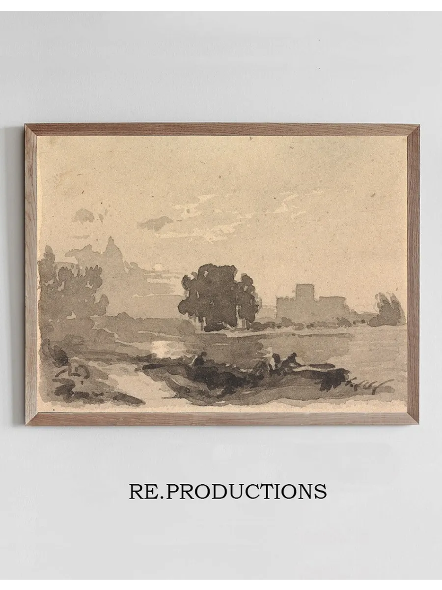 Landscape with Castle in Background