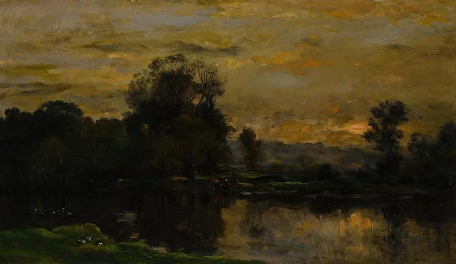 Landscape with Ducks