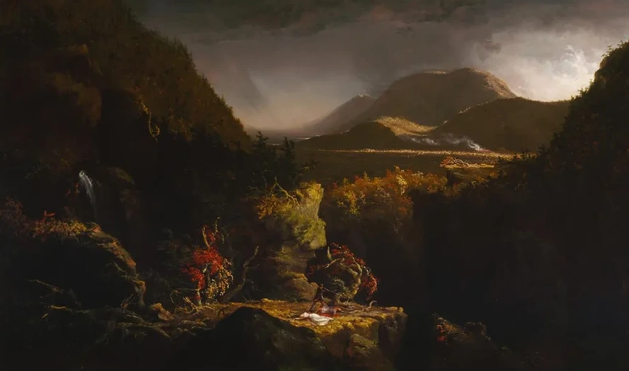Landscape with Figures A Scene from The Last of the Mohicans