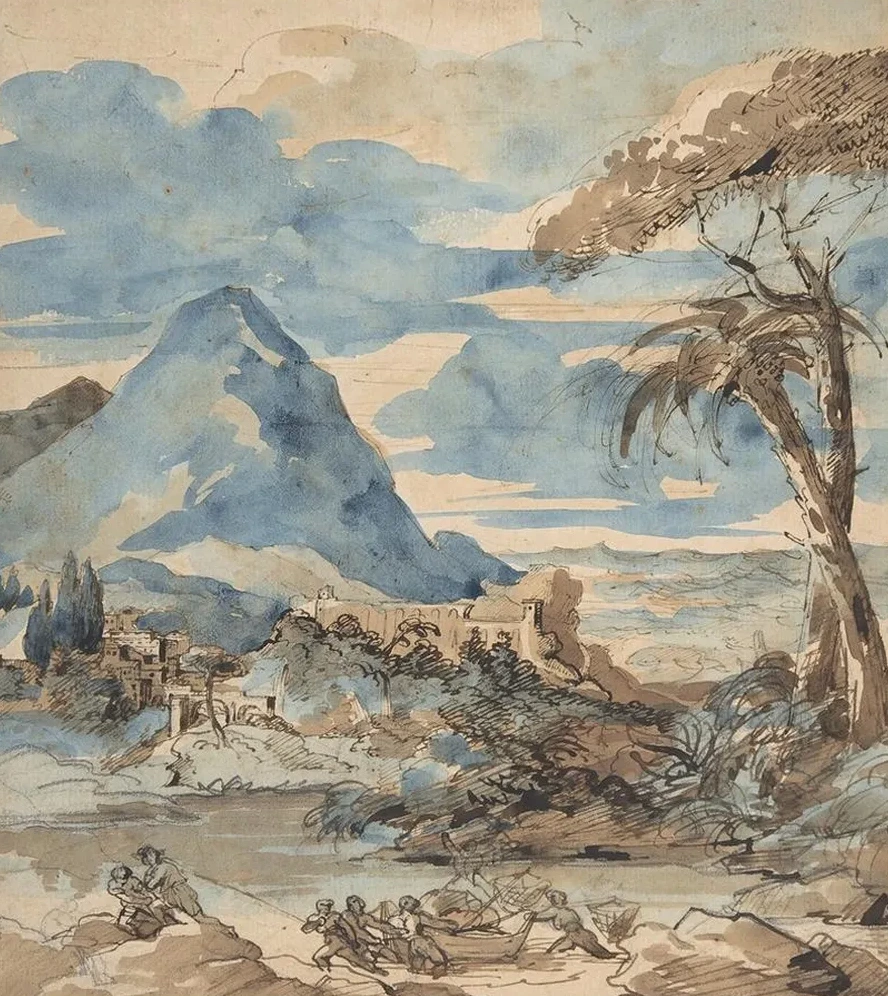 Landscape with Fishermen