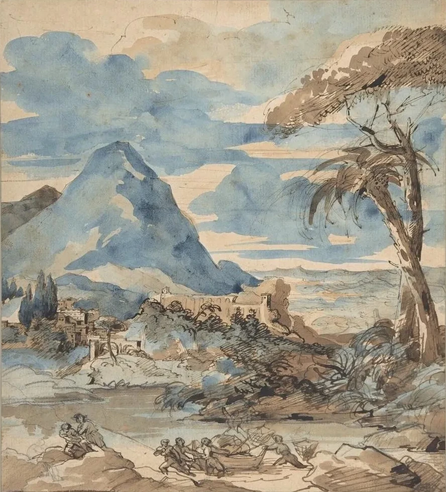 Landscape with Fishermen