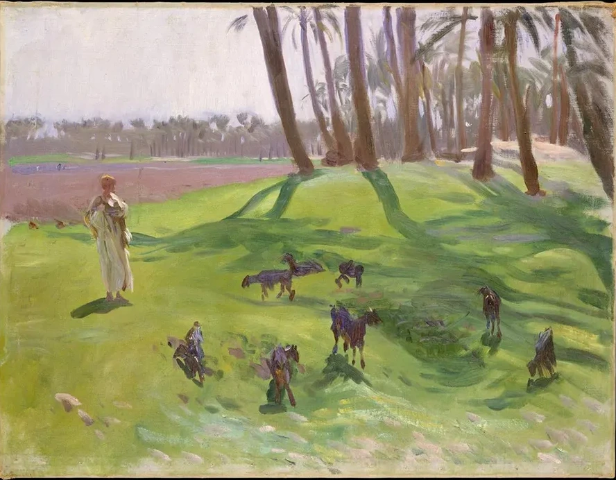 Landscape with Goatherd