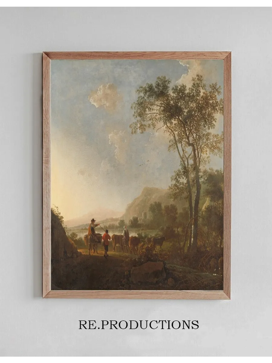 Landscape with Herdsmen and Cattle