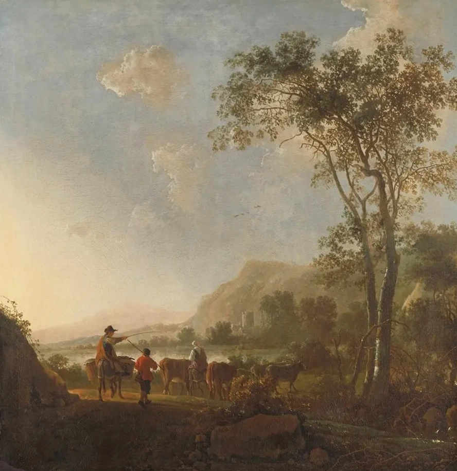 Landscape with Herdsmen and Cattle