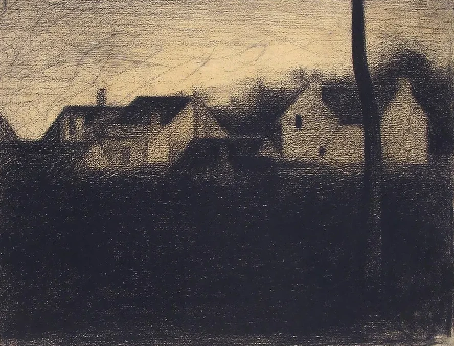 Landscape with Houses