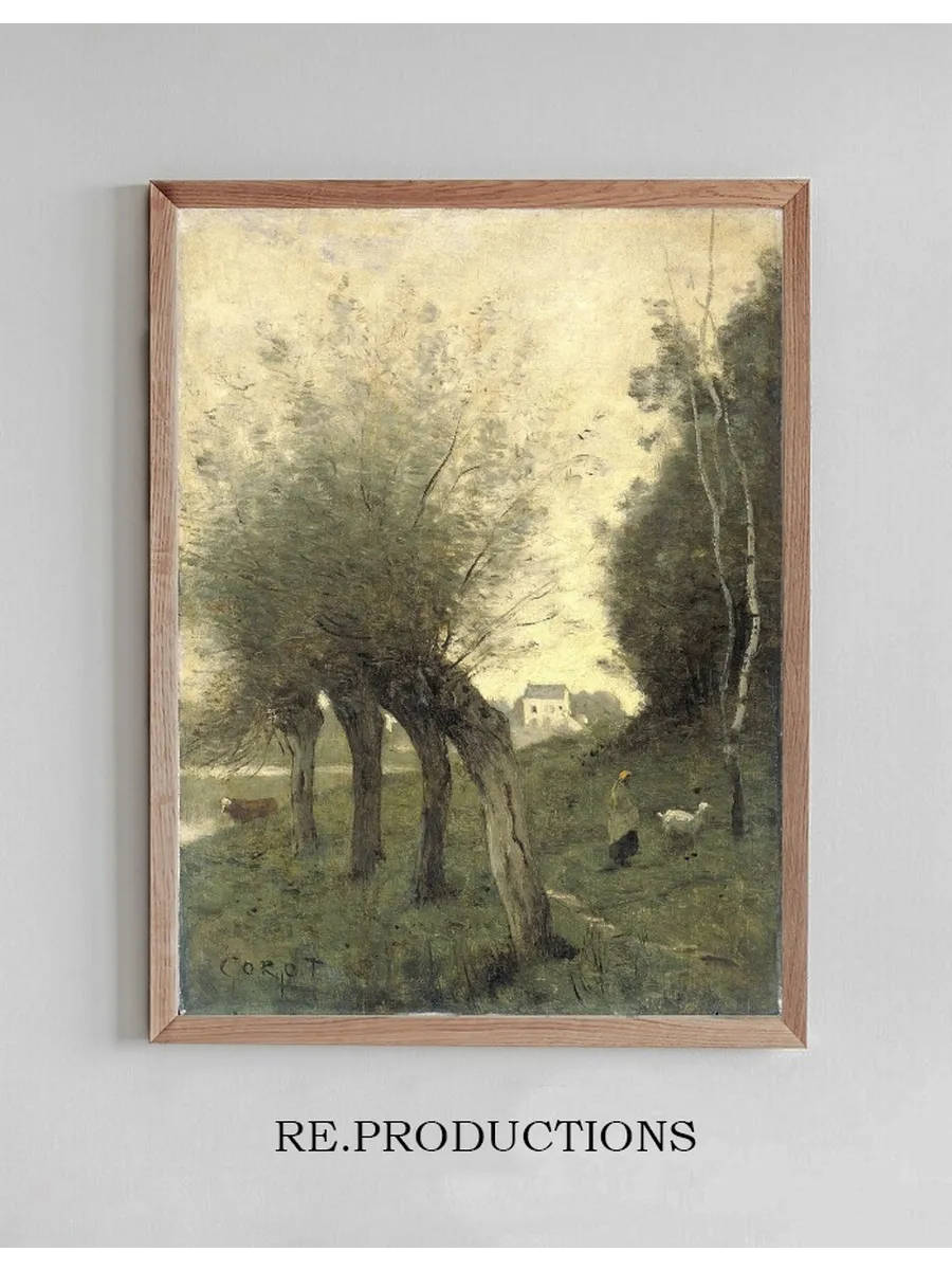 Landscape with Pollard Willows