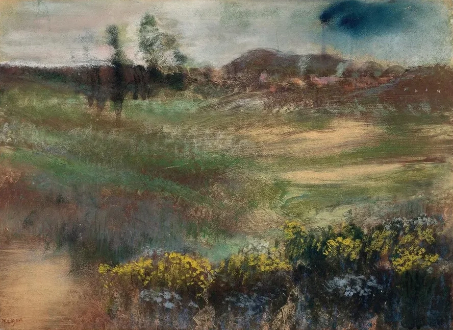 Landscape with Smokestacks