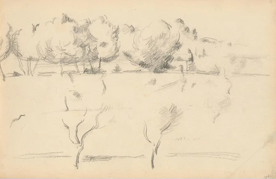 Landscape with Trees