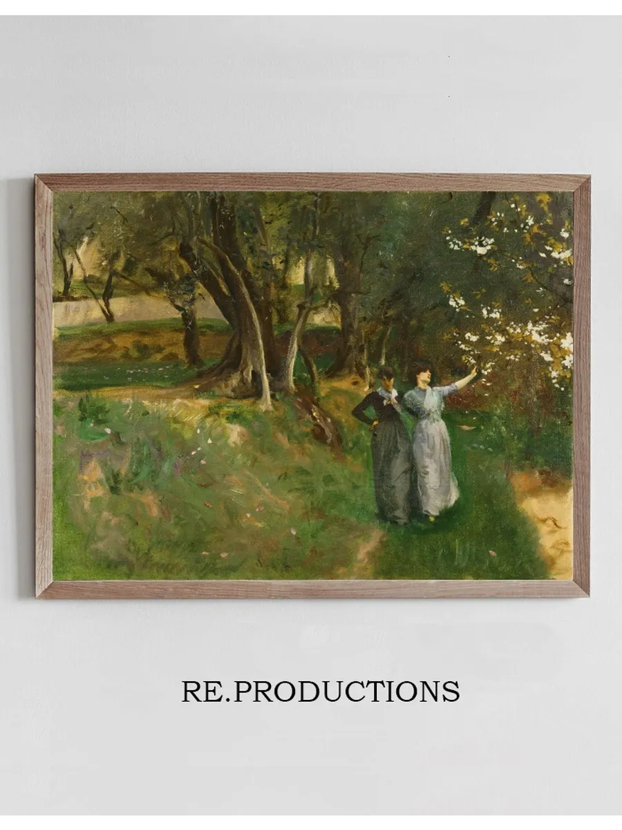 Landscape with Women in Foreground