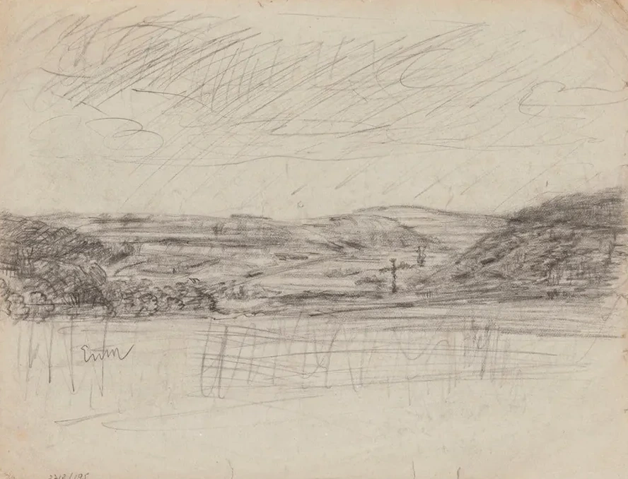 Landscape with a Cross
