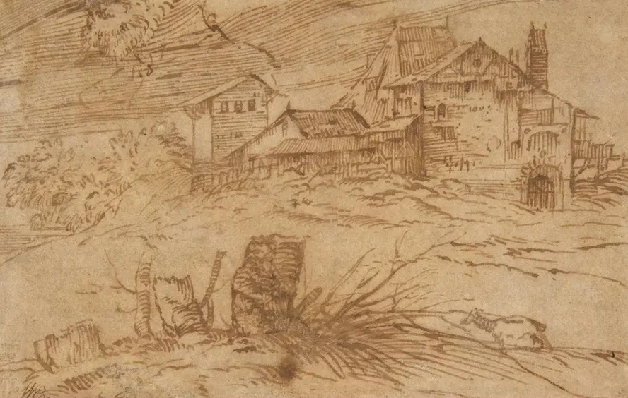 Landscape with a Goat