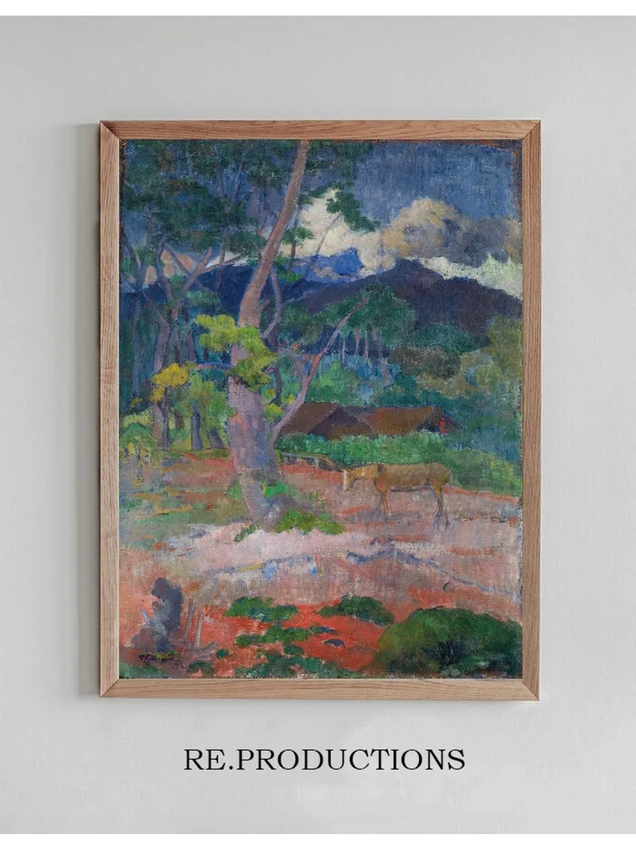 Landscape with a Horse