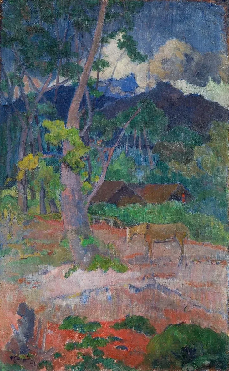 Landscape with a Horse