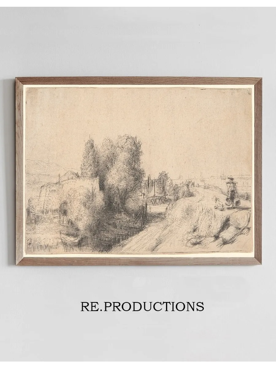 Landscape with a Milkman