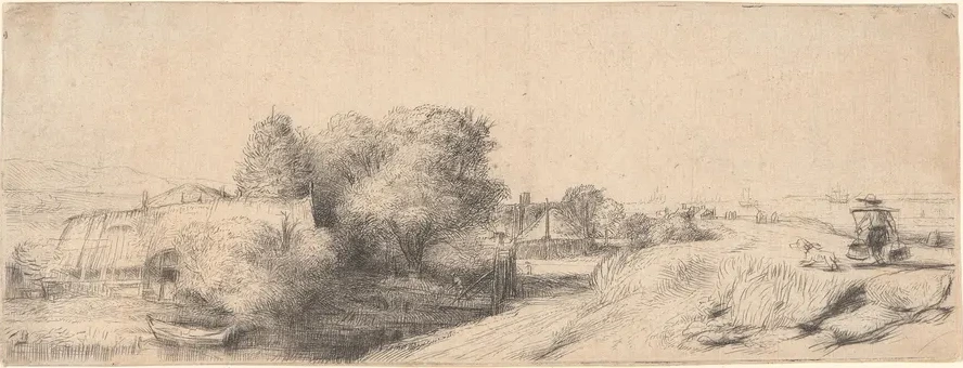 Landscape with a Milkman